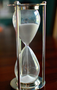 hourglass - the time is ticking for HIPAA audits